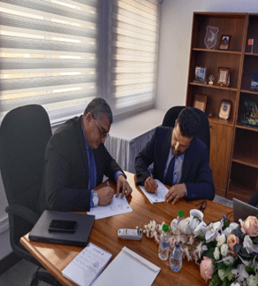 Signing of Memorandums of Understanding with Local Institutions