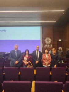 Gulf University Attends AUBH Community Engagement for Learning