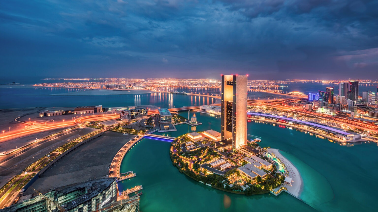 Bahrain skyline